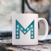 Thumbnail 1 - Personalised Carnival Letter Light Mug