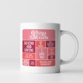 Thumbnail 7 - Personalised 10 Things I Love About My Husband Mug