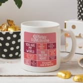 Thumbnail 1 - Personalised 10 Things I Love About My Girlfriend Mug