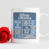 Thumbnail 1 - Personalised 10 Things I Love About My Boyfriend Mug