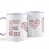 Thumbnail 12 - Personalised Couples Letter Mug