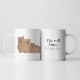 Thumbnail 1 - Personalised Bear Family Mug