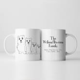 Thumbnail 4 - Personalised Bear Family Mug