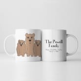 Thumbnail 5 - Personalised Bear Family Mug