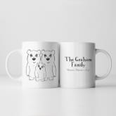 Thumbnail 8 - Personalised Bear Family Mug