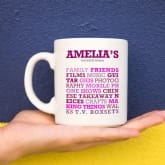 Thumbnail 1 - Personalised Favourite Things Mug