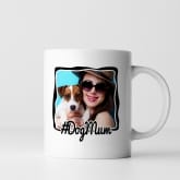 Thumbnail 4 - Personalised Hashtag Photo Mug