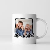 Thumbnail 6 - Personalised Hashtag Photo Mug