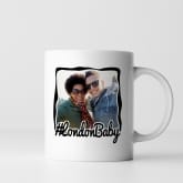 Thumbnail 9 - Personalised Hashtag Photo Mug