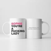 Thumbnail 10 - Personalised Swearing Motivational Mugs