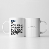 Thumbnail 10 - Personalised Swearing Motivational Mugs