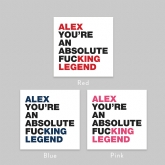 Thumbnail 3 - Personalised Swearing Motivational Mugs