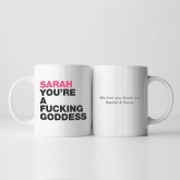 Thumbnail 4 - Personalised Swearing Motivational Mugs