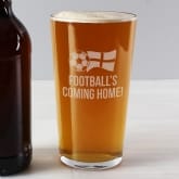 Thumbnail 1 - Football's Coming Home Beer Glass