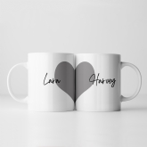 Thumbnail 6 - Personalised Love Heart Mug