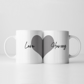 Thumbnail 7 - Personalised Love Heart Mug