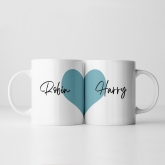 Thumbnail 8 - Personalised Love Heart Mug