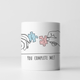 Thumbnail 2 - Personalised You Complete Me Mug