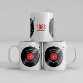 Thumbnail 3 - Personalised 40th Birthday Retro Record Mug