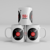 Thumbnail 3 - Personalised 40th Birthday Retro Record Mug