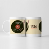 Thumbnail 6 - Personalised 40th Birthday Retro Record Mug