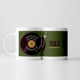 Thumbnail 7 - Personalised 40th Birthday Retro Record Mug