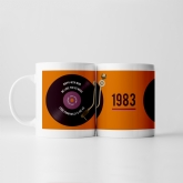 Thumbnail 5 - Personalised 40th Birthday Retro Record Mug
