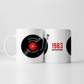 Thumbnail 6 - Personalised 40th Birthday Retro Record Mug