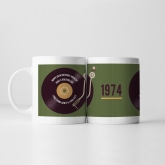Thumbnail 5 - Personalised 50th Birthday Retro Record Mug