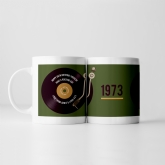 Thumbnail 1 - Personalised 50th Birthday Retro Record Mug