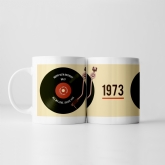 Thumbnail 7 - Personalised 50th Birthday Retro Record Mug