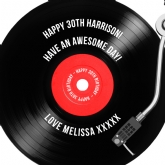 Thumbnail 6 - Personalised 30th Birthday Retro Record Mug