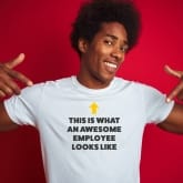 Thumbnail 2 - Awesome Employee Men and Women's T-Shirts