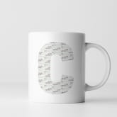 Thumbnail 1 - Personalised Letter Mug
