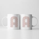 Thumbnail 8 - Personalised Letter Mug