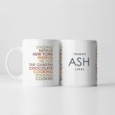 Thumbnail 5 - Personalised Likes Mug