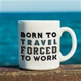Thumbnail 2 - Personalised Born To.... Forced To Work Mug