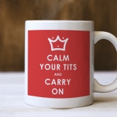 Thumbnail 1 - Funny Keep Calm and Carry On Mug 