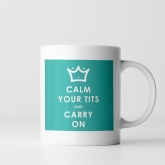 Thumbnail 3 - Funny Keep Calm and Carry On Mug 
