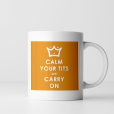 Thumbnail 6 - Funny Keep Calm and Carry On Mug 