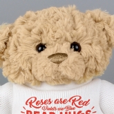 Thumbnail 9 - Personalised Roses are Red Teddy Bears
