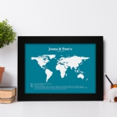 Thumbnail 1 - Personalised Life Map Print