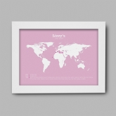 Thumbnail 4 - Personalised Life Map Print