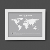 Thumbnail 3 - Personalised Life Map Print