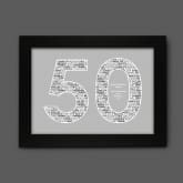 Thumbnail 7 - Personalised 50 Print