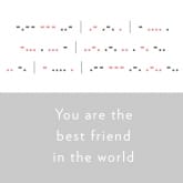 Thumbnail 4 - Personalised Morse Code Poster