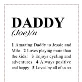 Thumbnail 7 - personalised dad print