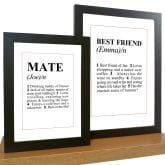 Thumbnail 2 - Personalised Friend Dictionary Print