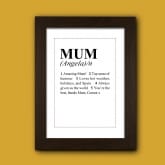 Thumbnail 5 - dictionary definition personalised mum print
