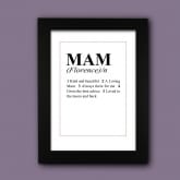 Thumbnail 6 - dictionary definition personalised mum print